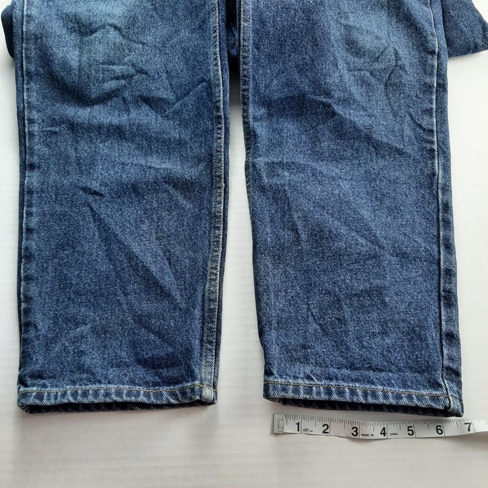 Carolina Blues Women's Relaxed Fit Mom Jeans Size 12 Dark Wash Denim High Rise - Picture 3 of 7